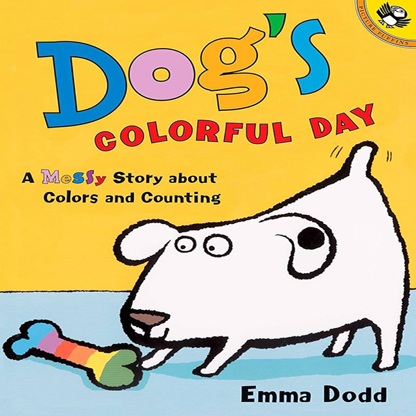 dog's colorful day