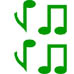 Music Notes Tiny