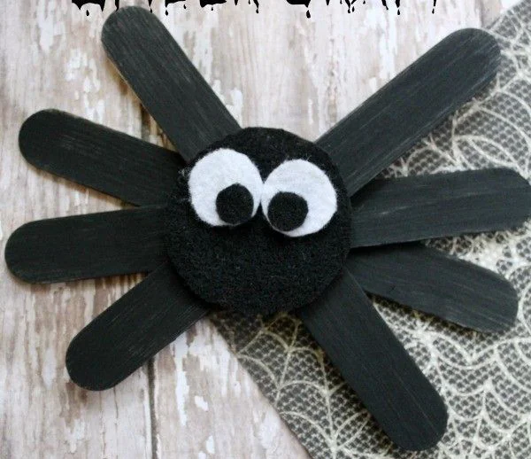Craft stick spider
