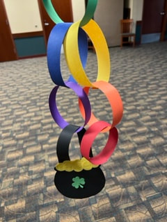 Lucky necklace craft example