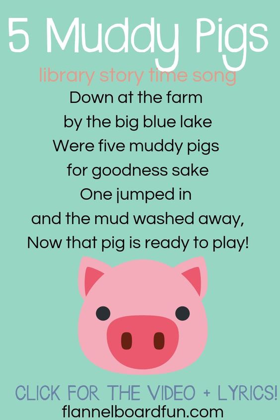 Five muddy pigs book