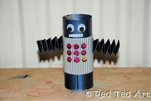 Cardboard Tube Robot