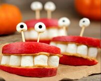 Healthy Monster Apple Snacks