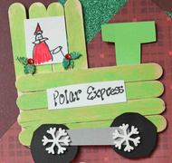 Popsicle Stick Trains