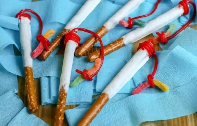 Pretzel Fishing Poles
