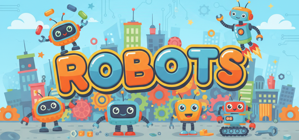 Robot themed activities
